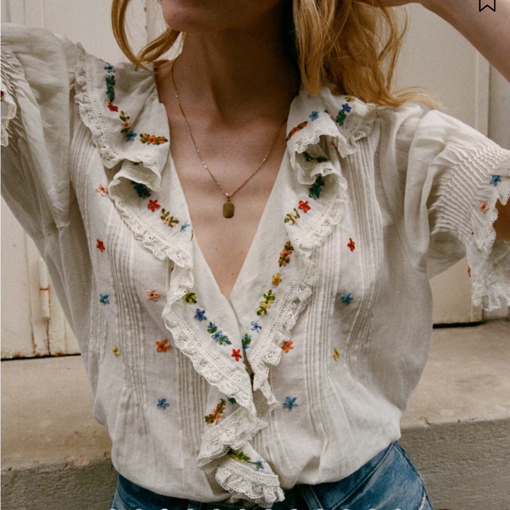 NWT Doen HETTIE TOP - Picture 2 of 8